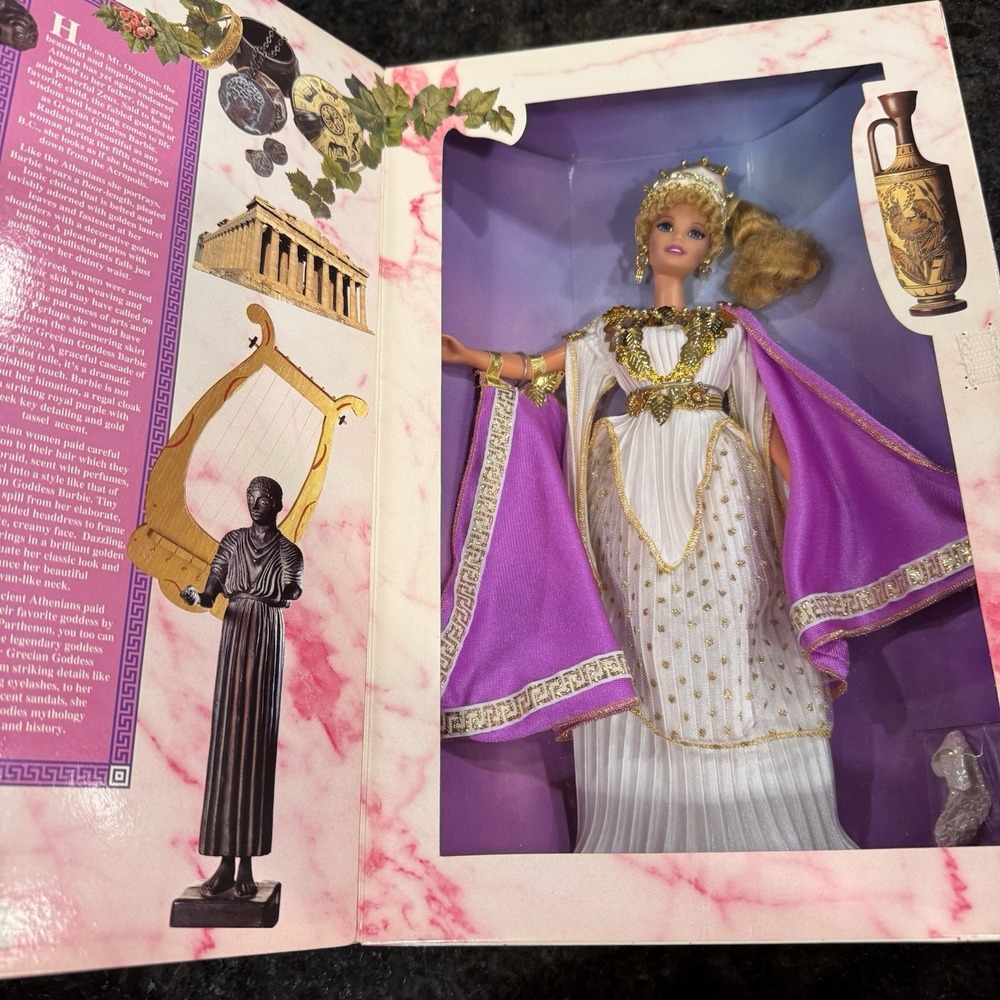 1995 Grecian Goddess Barbie Doll - The Great Eras Collection Vol 7 Mattel NIB